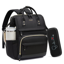 LOVEVOOK Laptop Backpack for Women, 15.6 Inch Work Business Backpacks Purse With Large Capacity, Waterproof Nurse Bag College Bookbag for School, Waterproof Casual Daypack for Travel