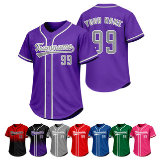 Custom Baseball Jersey Personalized Baseball Shirt Stitched Printed Team Sports Practice Uniform for Men Women Boy