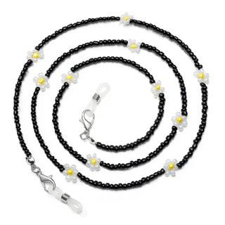 humlbird Mask Lanyard Eyeglasses Chain Healing Crystal Beaded Sunglasses Chains with Pearl for Women