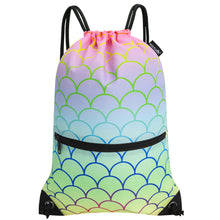 HOLYLUCK Drawstring Backpack Bag Sport Gym Sackpack