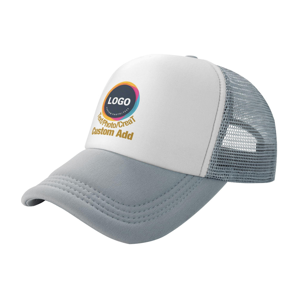Custom Baseball Hats for Men & Women - Add Text/Photo/Logo - Adjustable Breathable Outdoor Hat, Sports & Casual- Bulk Supply