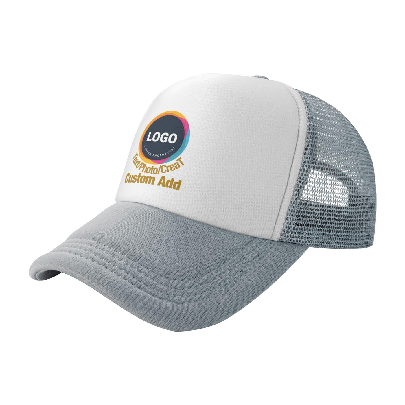 Custom Baseball Hats for Men & Women - Add Text/Photo/Logo - Adjustable Breathable Outdoor Hat, Sports & Casual- Bulk Supply