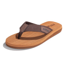 FITORY Men's Flip-Flops, Thongs Sandals Comfort Slippers for Beach