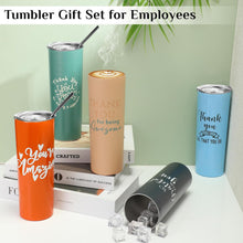 Amyhill 10 Pack Thank You Cup Teacher Appreciation Gifts Thanks Tumbler 20 oz Inspirational Stainless Steel Mug with Lids for Women Coworker Employee Nurse Assistant End of Year Teacher Gifts