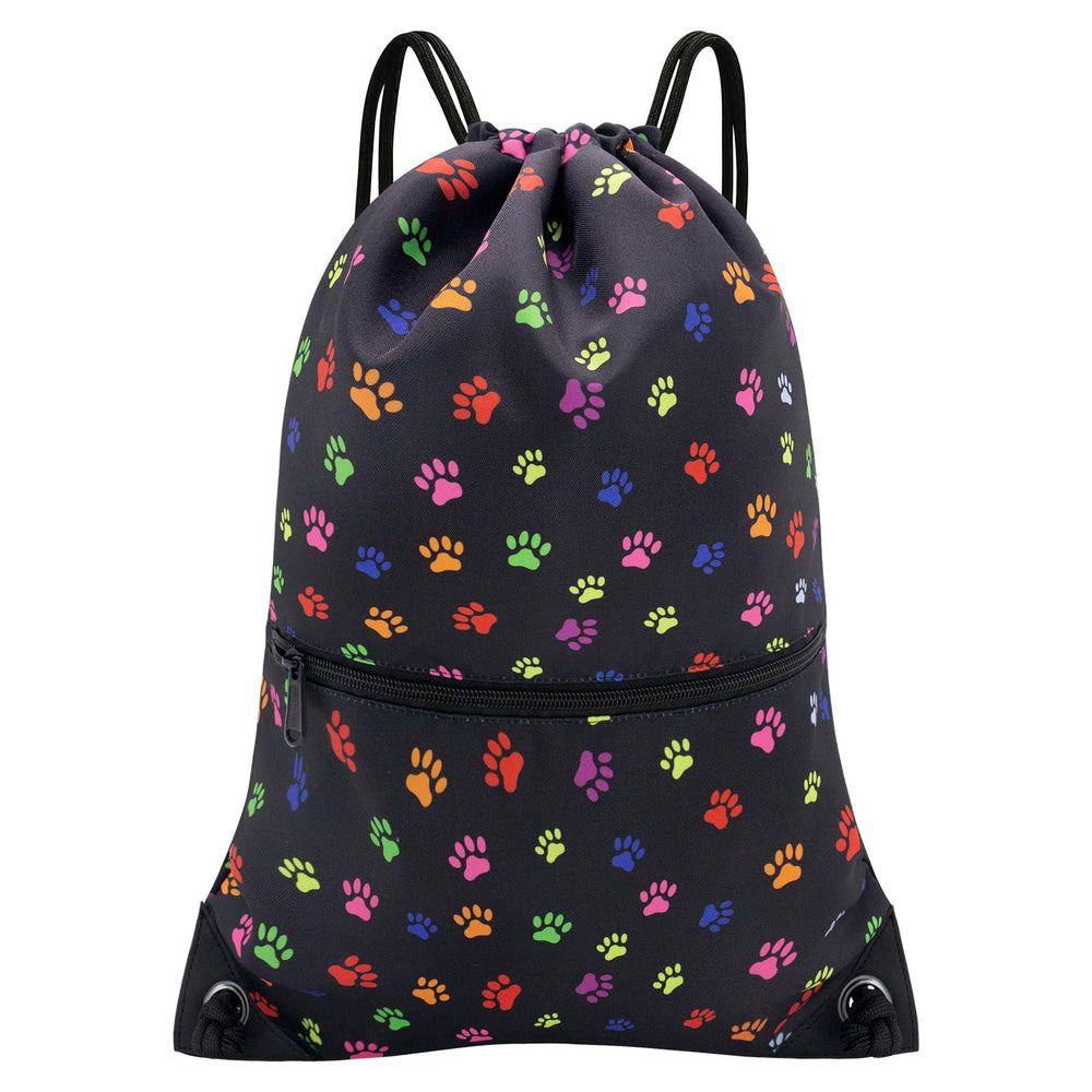 HOLYLUCK Drawstring Backpack Bag Sport Gym Sackpack