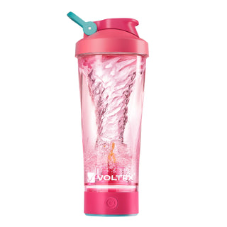 VOLTRX Premium Electric Protein Shaker Bottle, Made with Tritan - BPA Free - 24 oz Vortex Portable Mixer Cup/USB Rechargeable Shaker Cups for Protein Shakes