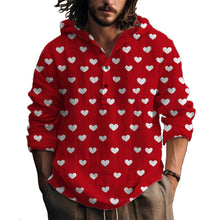 MARSVOVO Hooded Long Sleeve Shirt Men Fashion Graphic Button Up Lightweight Big and Tall Casual Vacation Shirts for Men