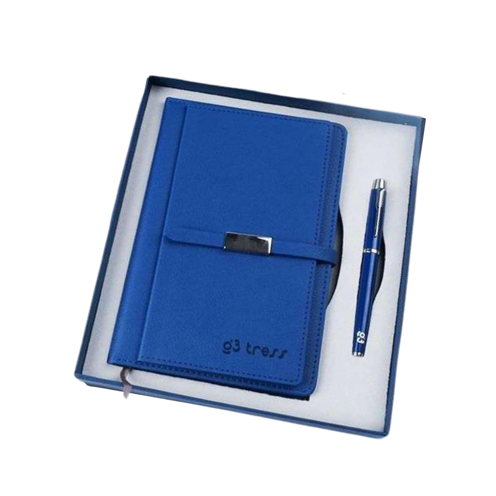 Multifunctional Professional PU Leather A5 Black Notebook and Journal with Pen, Card Holder, and Gift Box – for Business, Office, and Students