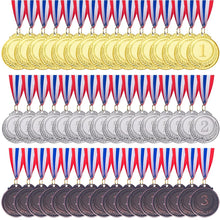 Gold Silver Bronze Award Medals-Winner Medals Gold Silver Bronze Prizes for Competitions, Party, 2 Inches