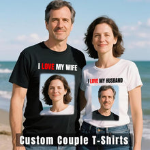 Custom T Shirts Front Back for Men Women Personalized T-Shirt Add Your Own Design with Image Text Logo Tee Tops