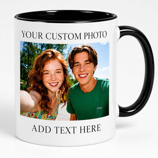 Custom Mug, Customized 15oz Photo Coffee Mug Personalized 11 Oz Ceramic Mug with Photo, Taza Personalizadas for Men Women Family