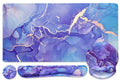 4 Pcs Purple Marble
