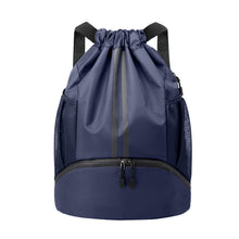 JELUTAR Drawstring Backpack Gym Bag with Shoes Compartment for Soccer, Basketball, Swim, Water-Resistant String Backpack Beach Cinch for Women Men
