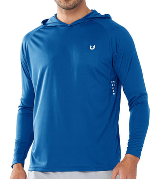 NORTHYARD Men's UPF 50+ Rash Guard Hoodie Long Sleeve Sun Protection Shirt Fishing Swim Beach Hiking Quick Dry Lightweight