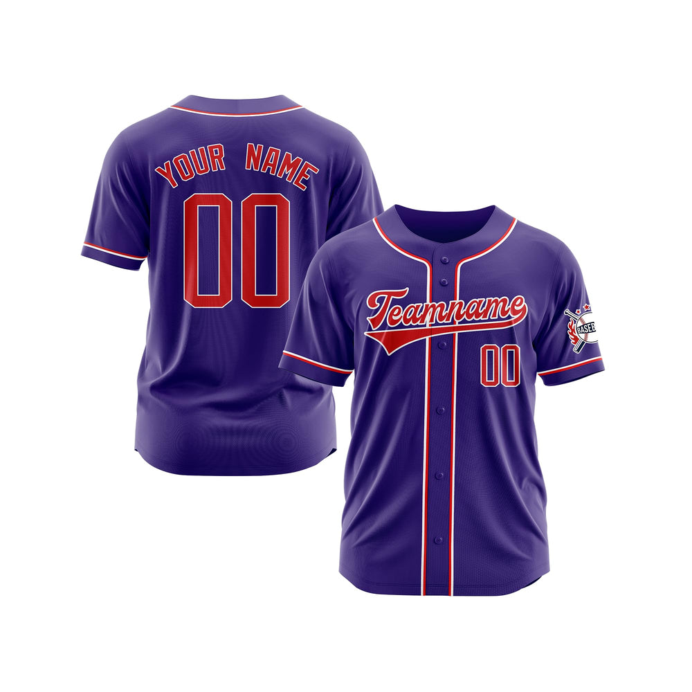 Custom Baseball Jersey Stitched Printed Personalized Team Shirts Uniform for Men Women Boys Customize Name Number Logo