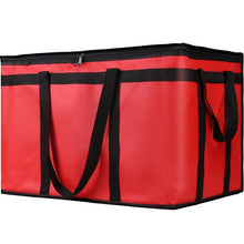 Insulated Food Delivery Bag, XXXL Insulated Reusable Grocery Cooler/Hot Bags, Tote Bag for Shopping/Travel/Doordash, Catering Bag Doordash 22x14x13, Black, 1-Pack