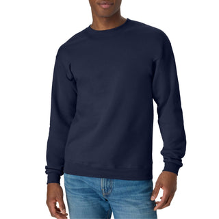 Hanes Men's Sweatshirt, EcoSmart Fleece Crewneck Sweatshirt, Big & Tall Available, 1 or 2-Pack
