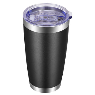 VEGOND 20oz Tumbler with Lid and Straw Stainless Steel Tumbler Cup Vacuum Insulated Double Wall Travel Coffee Mug Powder Coated Coffee Cup, Blue, 1 Pack