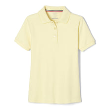 French Toast Girls' Short Sleeve Picot Collar Polo School Uniform Shirt (Standard and Plus)