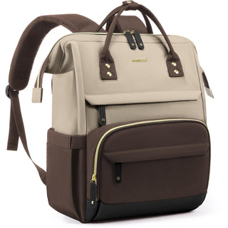 LOVEVOOK Laptop Backpack for Women, 15.6 Inch Work Business Backpacks Purse With Large Capacity, Waterproof Nurse Bag College Bookbag for School, Waterproof Casual Daypack for Travel