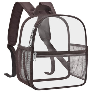 USPECLARE Clear Backpack for Stadium Approved 12×6×12, Water proof Clear Bag for Stadium Events and Concert Work Sport Event