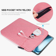 Tablet Sleeve Case for 11 inch iPad Pro M5 M4, iPad Air M2 M3 M4(2026), A16, 10.9 inch, 10.2, 10.5 Pro/Air, Galaxy Tab A9+ Padded Carrying Sleeve, Fit Apple Magic Keyboard