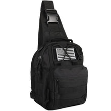 BOMTURN Tactical Backpack-1000D Waterproof Military Backpack/Laser-Cut/CCW Bags Sling Bag Tactical Satchel Shoulder Bag Men