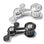 2pc Black+silver