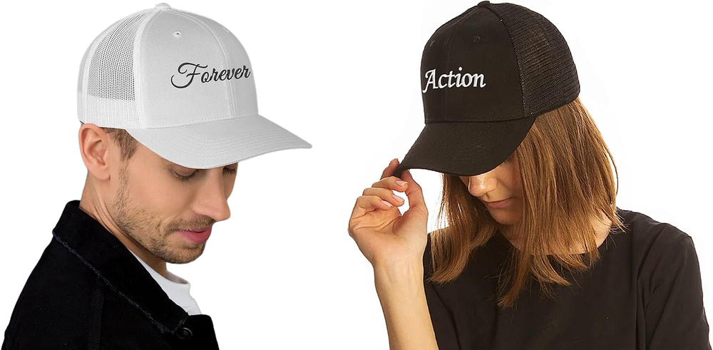 Custom Baseball Cap with Embroidery Text Logo and Print Photo,Image, Personalized Adjustable Summer Sun Hat Unisex