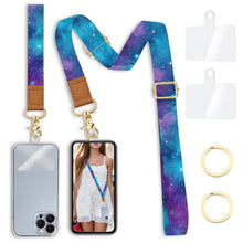 Yonlevres Flower Phone Lanyard Crossbody Strap, Floral Cell Phone Lanyards for around the Neck Wristlet Wrist Strap Adjustable for Keys Case Accessories Travel Essentials