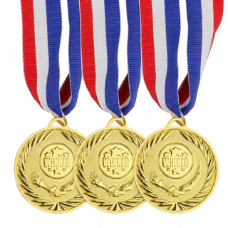 Gold Medals for Awards,1st Winner Medals for Sports, Competitions, Party, Olympic Style, 2 Inches