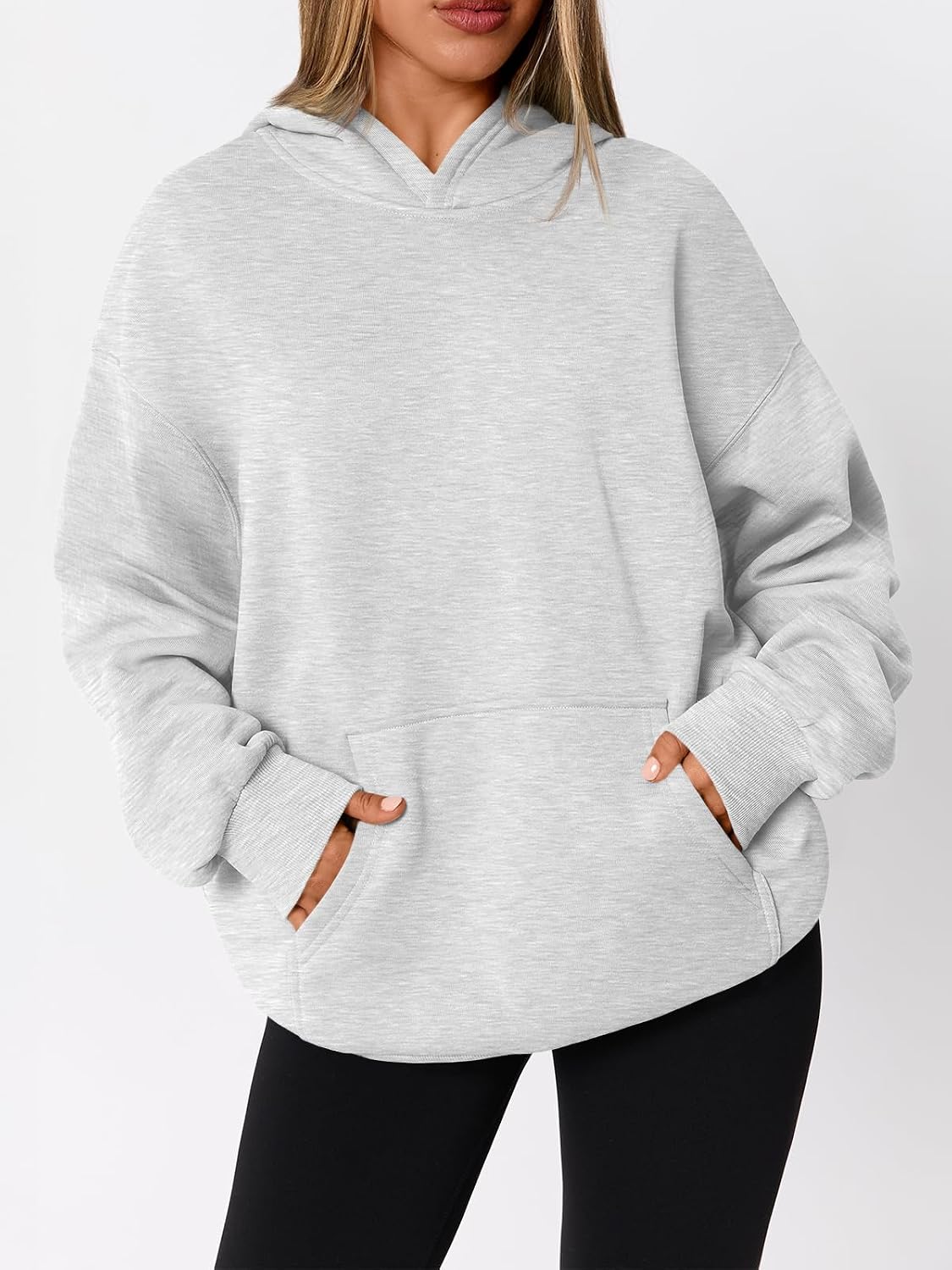 WYNNQUE Hoodies for Women Oversized Sweatshirts Fall Fashion Outfits 2026 Casual Sweaters Tops Fleece Workout Winter Clothes