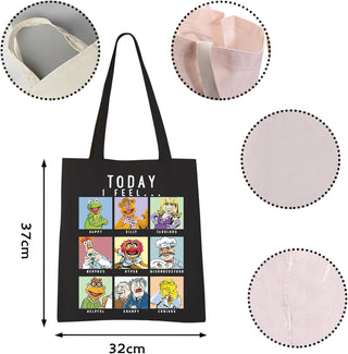 VAMSII Movie Inspired Tote Bag M Show Merch Fans Gift Movie Shoulder Bag (TODAY I FEEL tote)