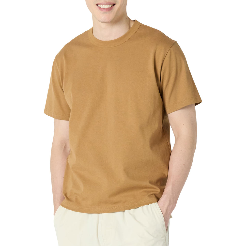 Amazon Essentials Men's Relaxed-Fit Heavyweight Cotton T-Shirt