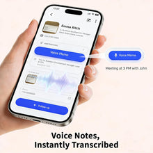 AI Smart Digital Business Card, Scan and Digitize | Automated Contacts Enrichment | Voice Notes Transcription | AI Drafts Follow-Up Email | NFC Tap to Share | Eco-Friendly