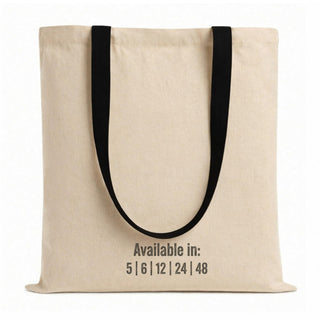 Salt Earth 100% Cotton Tote Bag, Canvas Tote Bags Bulk, Reusable Totes for Grocery, Shopping, Beach, Storage, Travel & Gift