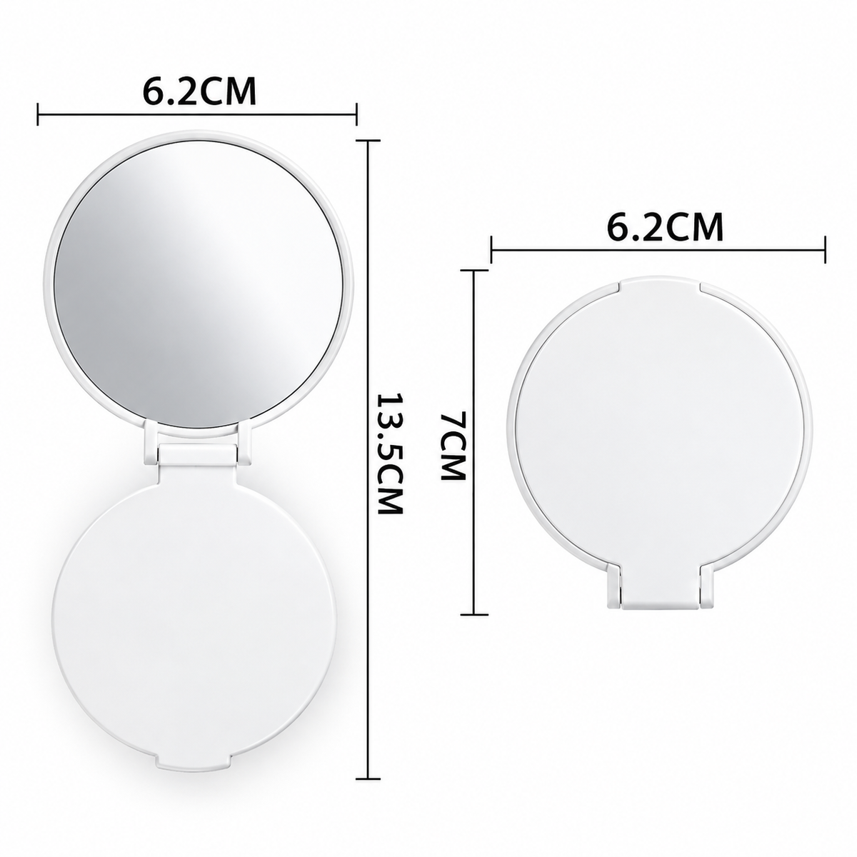 Slim Pocket Compact Mirror