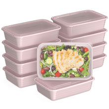 Bentgo Prep - 20-Piece 1-Compartment Reusable Meal Prep Containers with Lids, PFAS & BPA Free Materials, Durable, Microwave, Freezer, & Dishwasher Safe To Go Food Storage (Mint)