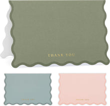 Beautiful Thank You Cards Set of 30 With Envelopes and Stickers - Elegant Blank Cards For Personalized Notes - Perfect Bulk Stationary Set For All Occasions incl. Weddings, Business & Baby Showers