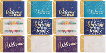 Fancy Land Welcome to the Team Cards 24 Pack Gold Foil Work Cards with Envelopes New Employees Welcome Cards