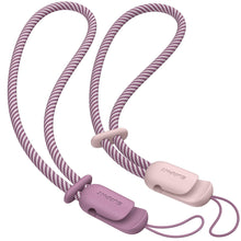 SURPHY 2 Pack Phone Lanyard for Cellphone Case, Phone Wrist Strap for Case, Cellphone Strap with 2-Color Braided, Charm Wrist Lanyard for Women and Men, Pink & Gray