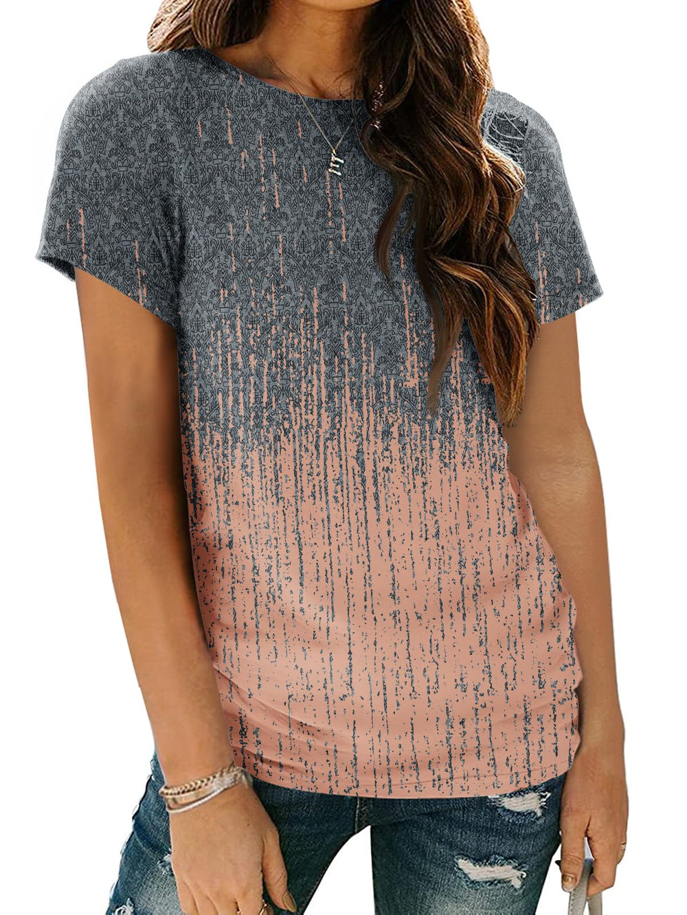 AUTOMET Women's Short Sleeve Shirts Summer Tops Crew Neck Basic Tees Casual Tshirts