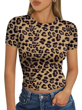 Trendy Queen Womens Short Sleeve T Shirt Buttery Soft Summer Tops Basic Tees