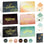 Welcome Cards with Gold Foil