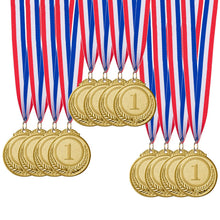 Gold Medals for Awards,1st Winner Medals for Sports, Competitions, Party, Olympic Style, 2 Inches