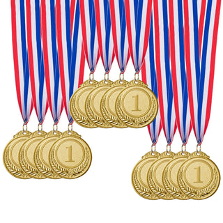 Gold Medals for Awards,1st Winner Medals for Sports, Competitions, Party, Olympic Style, 2 Inches