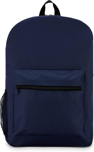 Yacht & Smith 12 Pack Backpack, Bulk 17 inch Lightweight Outdoor Travel Gym Corporate Events Bag