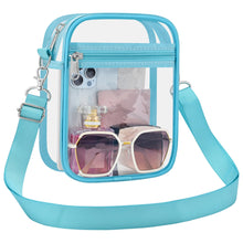 Clear Bag Stadium Approved Clear Purse for Women Clear Crossbody Bag for Stadium Events Concerts Festivals