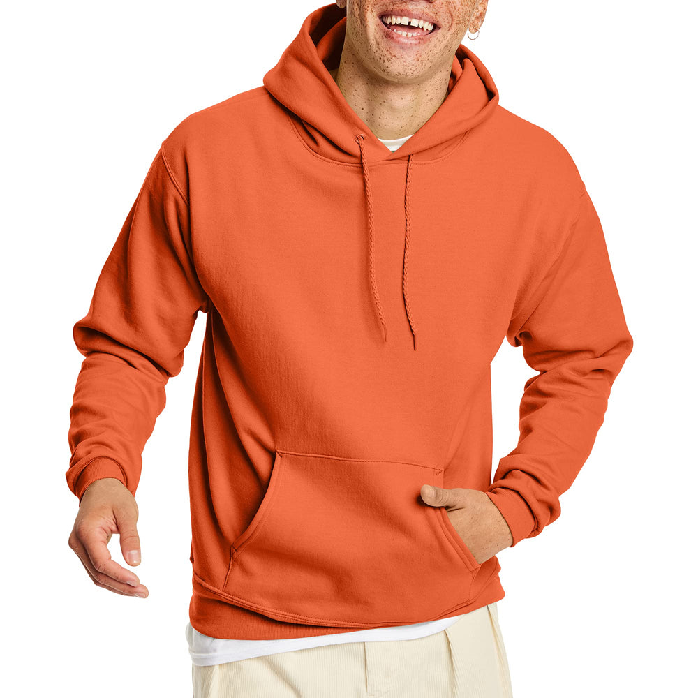 Hanes Men's EcoSmart Hoodie, Midweight Fleece, Pullover Hooded Sweatshirt