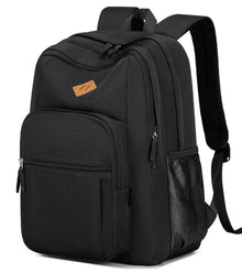 abshoo Classical Basic Womens Travel Backpack For College Men Water Resistant Bookbag (Black)